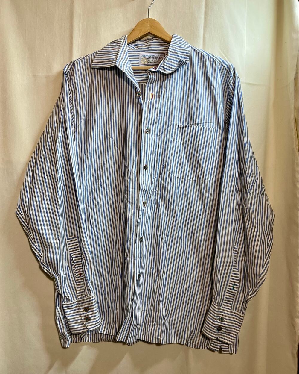 Alexander Julian Private Reserve Dress Shirt Men’s Size Large.